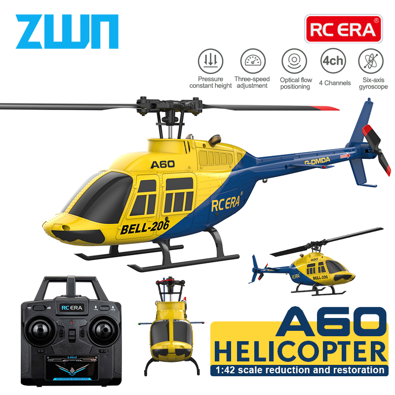 Drone Rc Bolide - A60 RC Helicopter 2.4G 6-Aixs Gyroscope