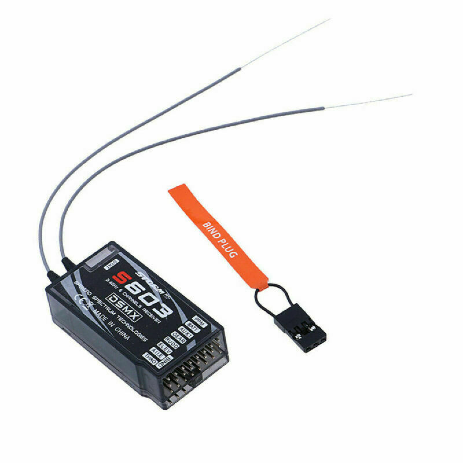 Drone Rc Transmitter And Receiver - 6CH 2.4GHz PPM S603 Receiver with