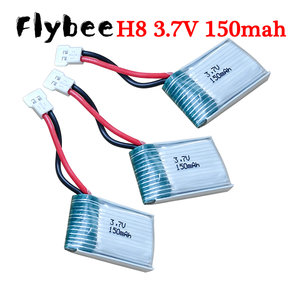 Drone Rc Mini - XH2.54 Plug, 3.7V 150mAh 651723 Lipo