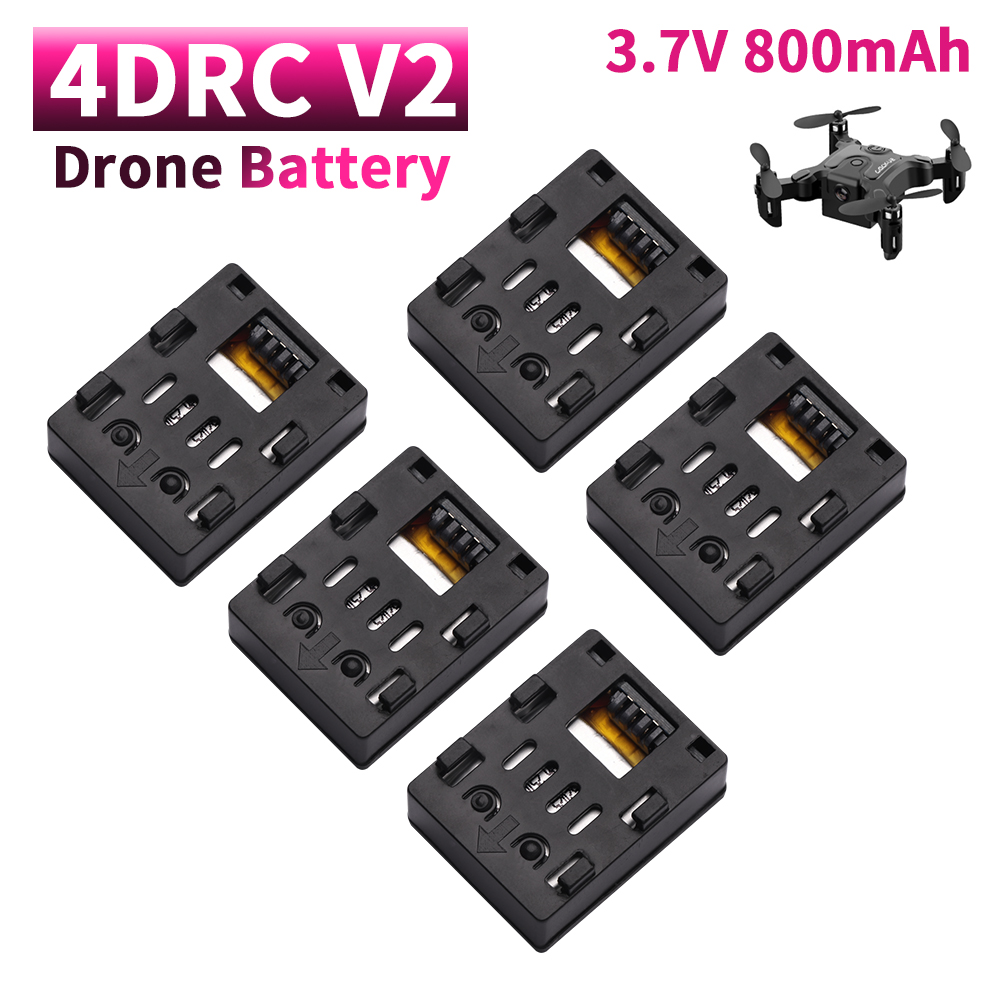 Drone Rc Mini - Original 3.7V 4D-V2 RC Drone Battery