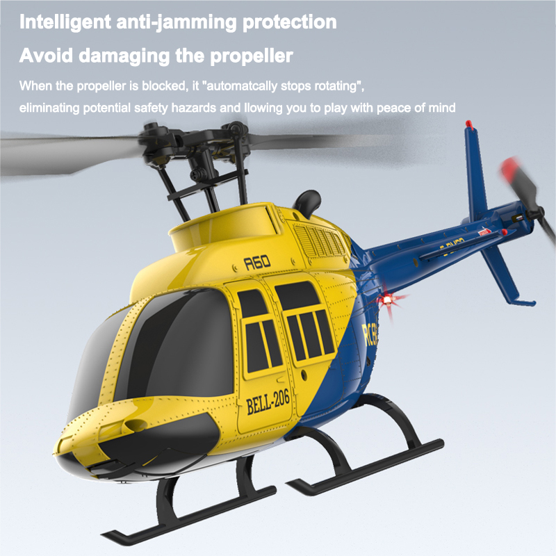A60 RC Helicopter 2.4G 6-Aixs  - đánh giá và giá Drone Rc Bolide