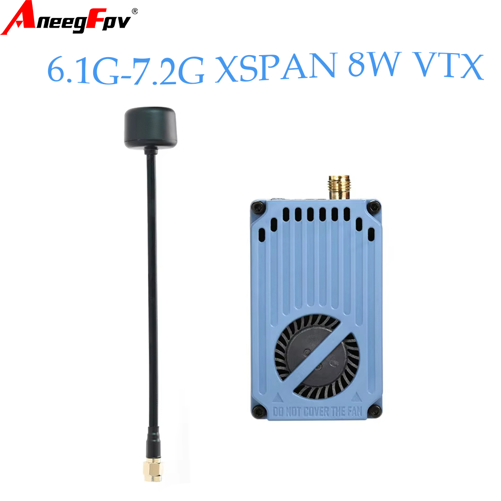 RUSHFPV 6.1‑7.2G 8W X61728 VTX - đánh giá và giá Drone Rc Transmitter And Receiver