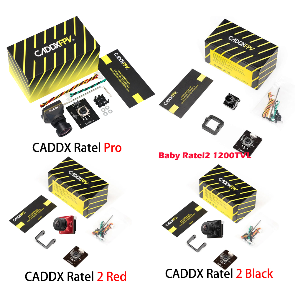 CADDXFPV Ratel Pro Analog / Ba - đánh giá và giá Drone Rc Harness