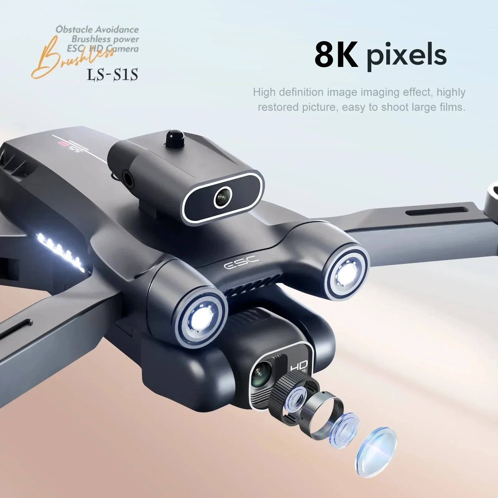 New S1S 5G GPS Drone Camera 8K - đánh giá và giá Drone Z