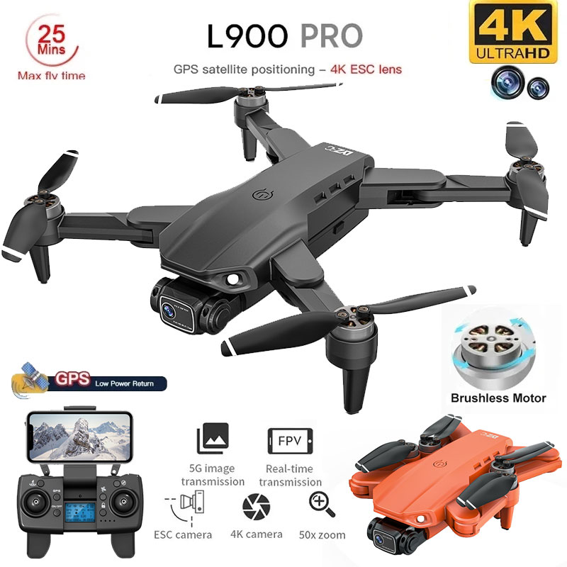 L900 Pro GPS Drone 4K Professi - đánh giá và giá Drone Z