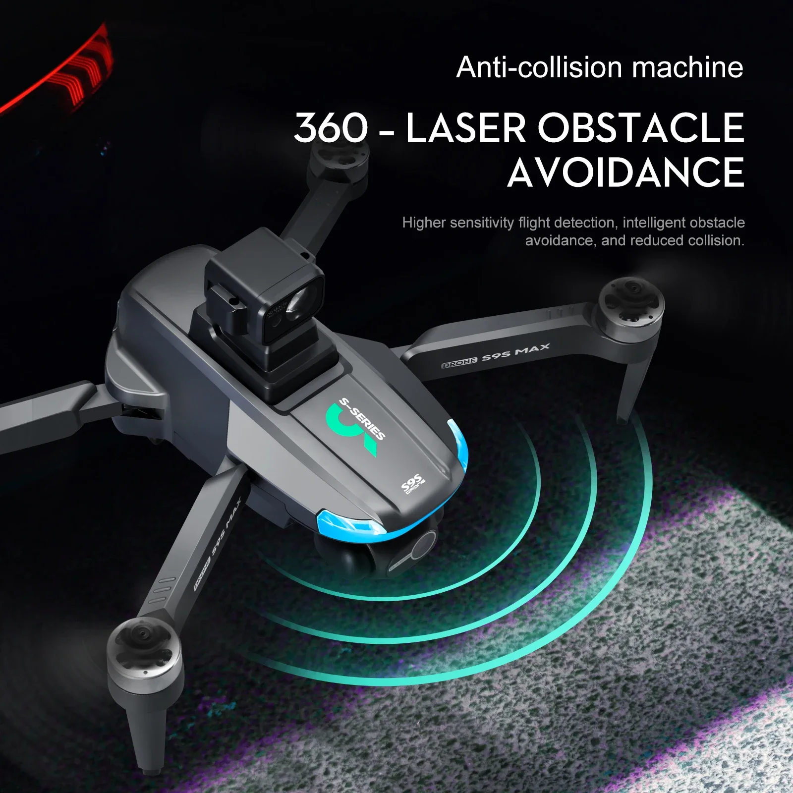 NEW S9S MAX MINI Drone 4K 2-Ax - đánh giá và giá Drone Z