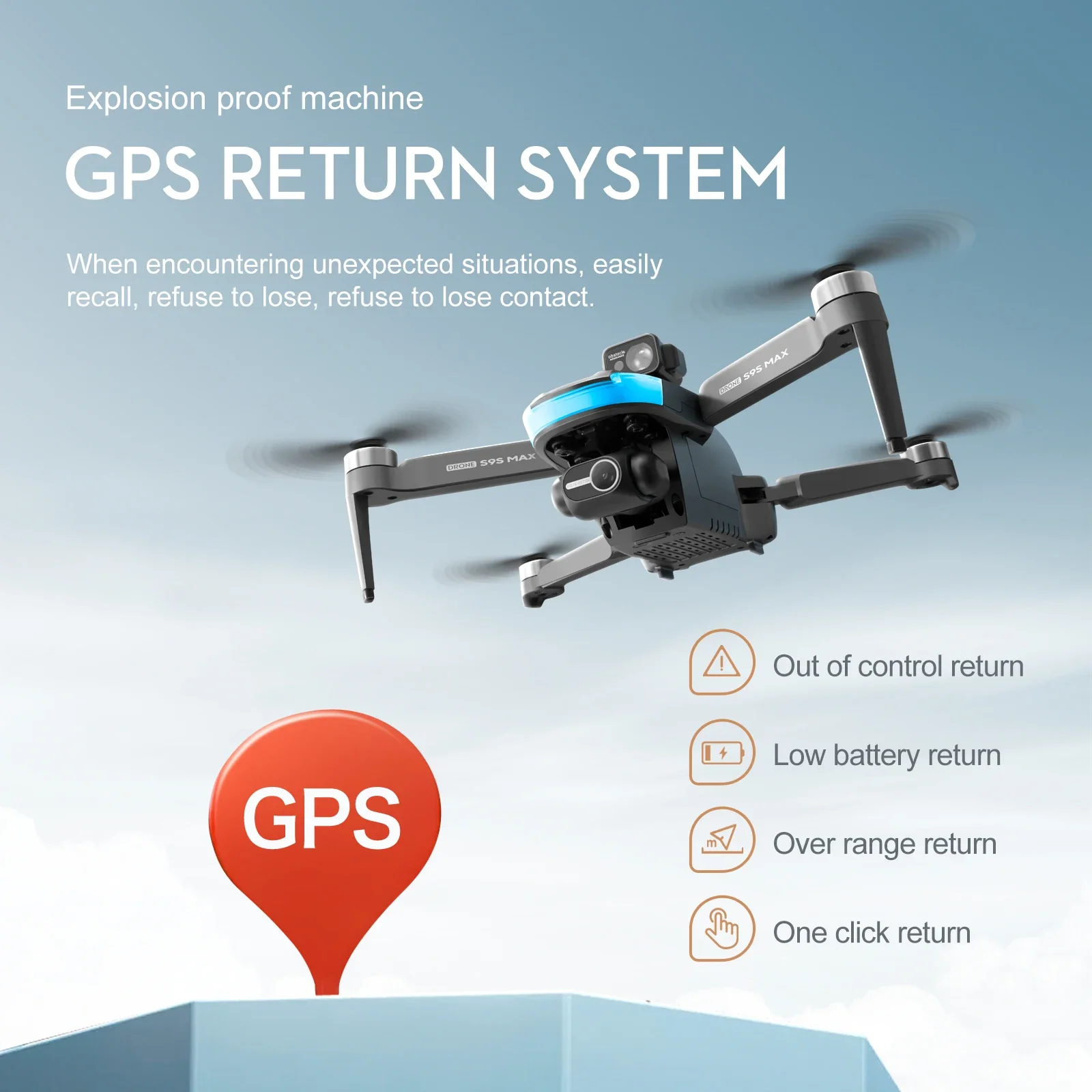 NEW S9S MAX MINI Drone 4K 2-Ax - đánh giá và giá Drone Z