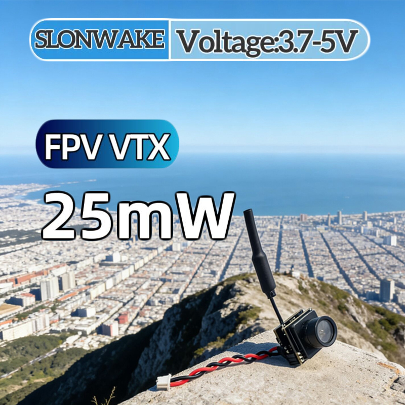 SLONWAKE FPV 25mW power simula - đánh giá và giá Drone Rc Transmitter And Receiver
