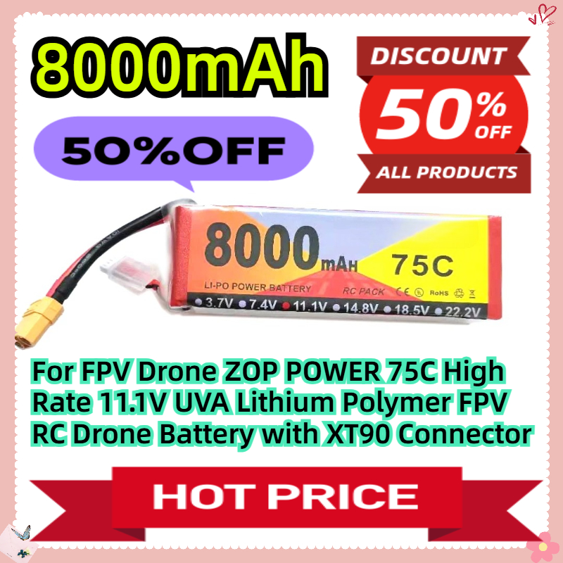 For FPV Drone ZOP POWER 75C Hi - đánh giá và giá Drone Ls Rc