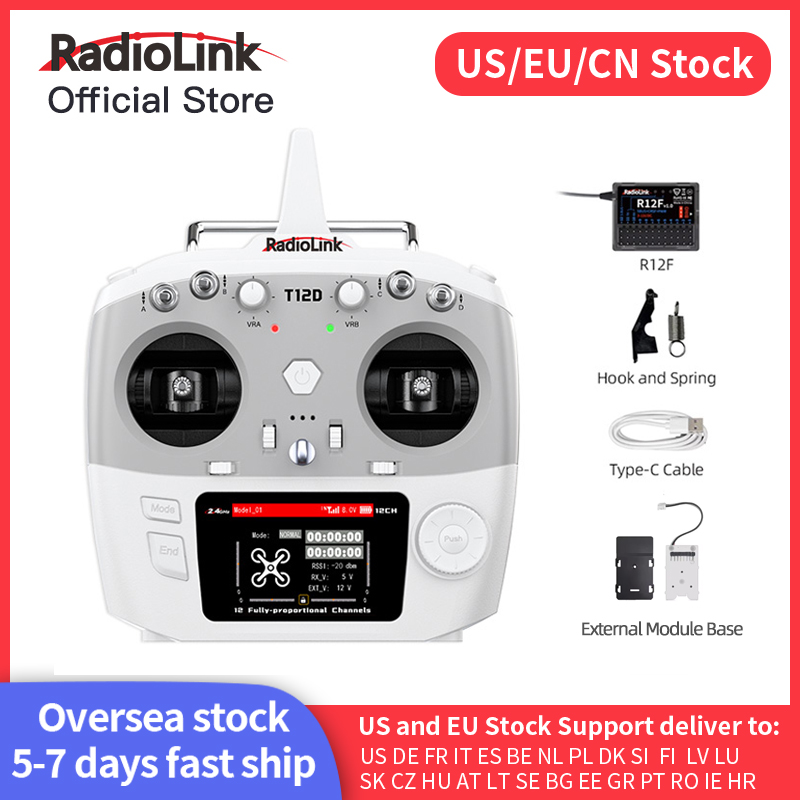 Radiolink T12D ELRS 12 Channel - đánh giá và giá Drone Rc Transmitter And Receiver