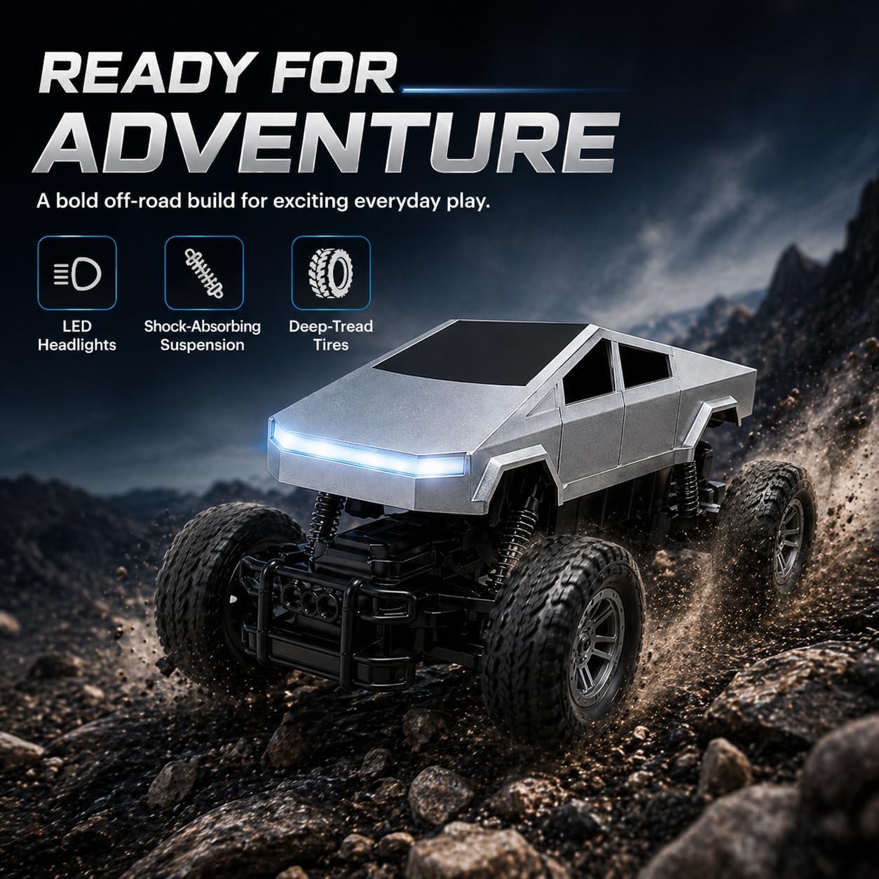 1:18 RC Car Remote Control Tru - đánh giá và giá Drone Rc Bolide