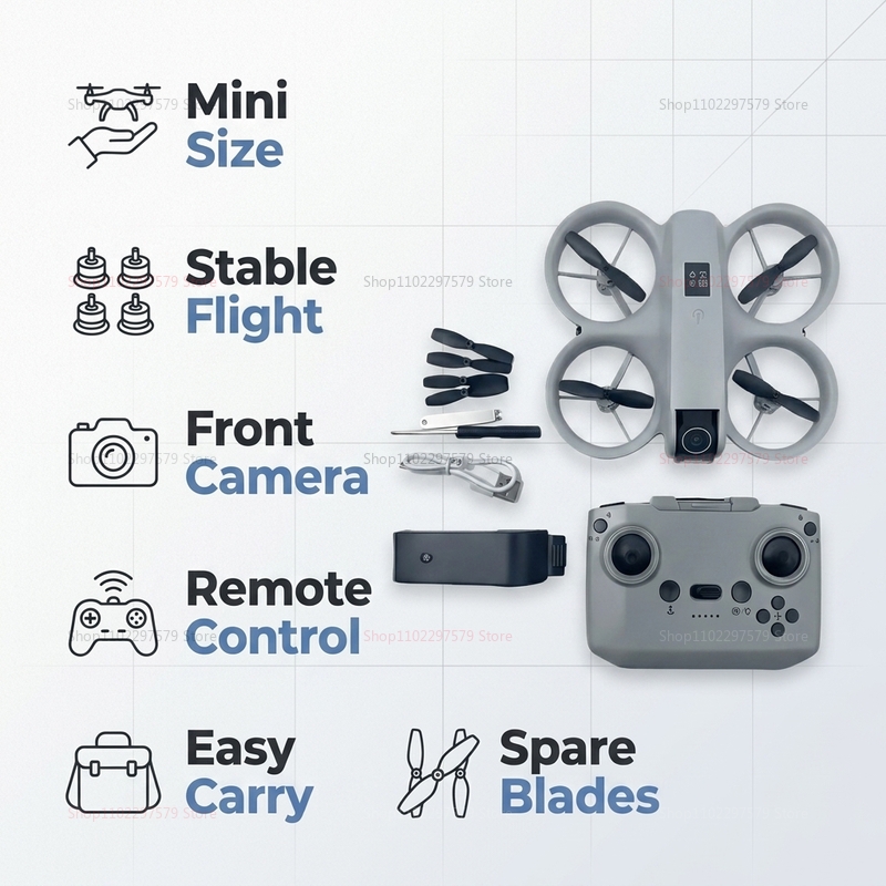 Mini Drone with 8K HD Camera F - đánh giá và giá Drone Rc Harness
