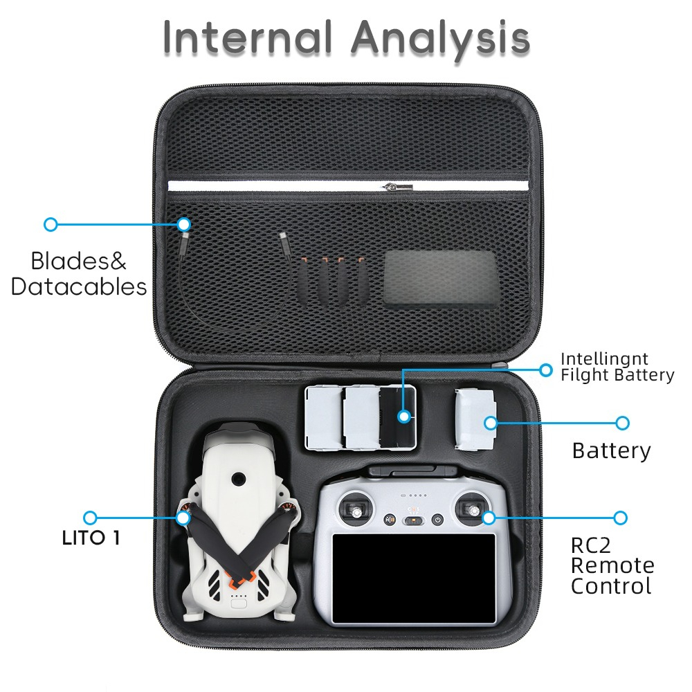 Portable Carrying Case For DJI - đánh giá và giá Drone X1 Rc