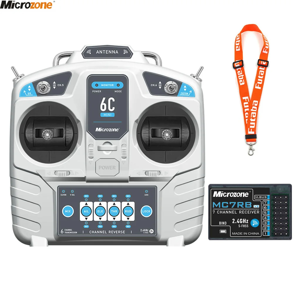 MicroZone MC6C Mini V2 2.4G 6C - đánh giá và giá Drone Rc Transmitter And Receiver