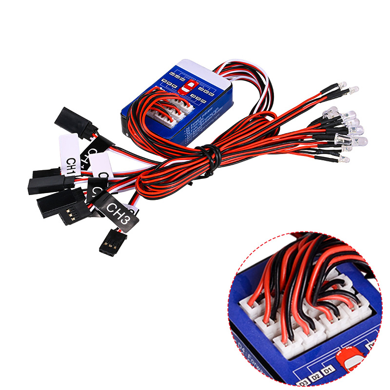 Rc 12 LED Lighting System Kit  - đánh giá và giá Drone Rc Bolide