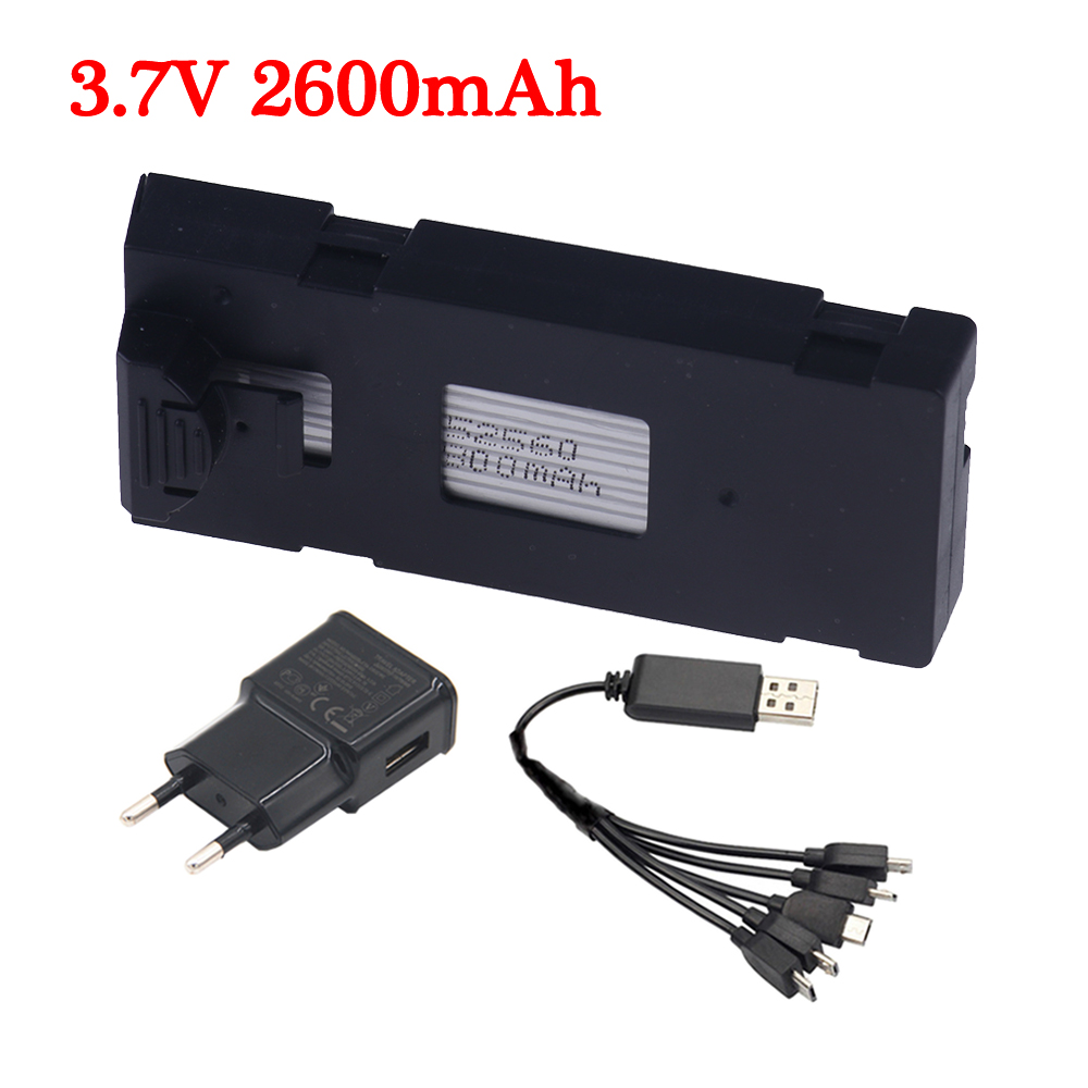 Upgrade Capacity 2600mAh 3.7V  - đánh giá và giá Drone Ls Rc
