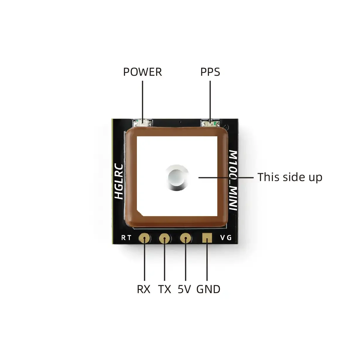 HGLRC M100 MINI GPS Module M10 - đánh giá và giá Drone Rc Mini