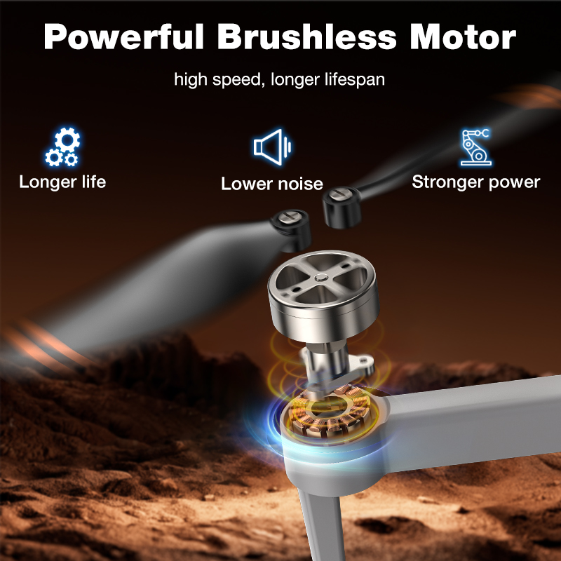 NEW Hot L017 Pro Drone Brushle - đánh giá và giá Drone Z