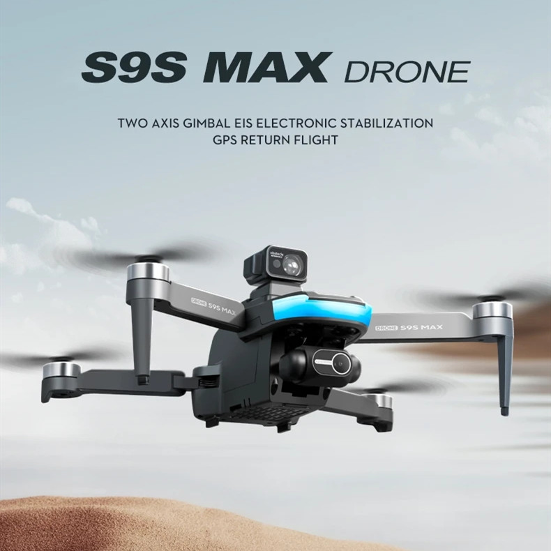 S9S MAX Brushless RC Drone Qua - đánh giá và giá Drone Ls Rc