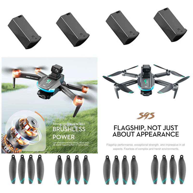 S9S MAX Brushless RC Drone Qua - đánh giá và giá Drone Ls Rc