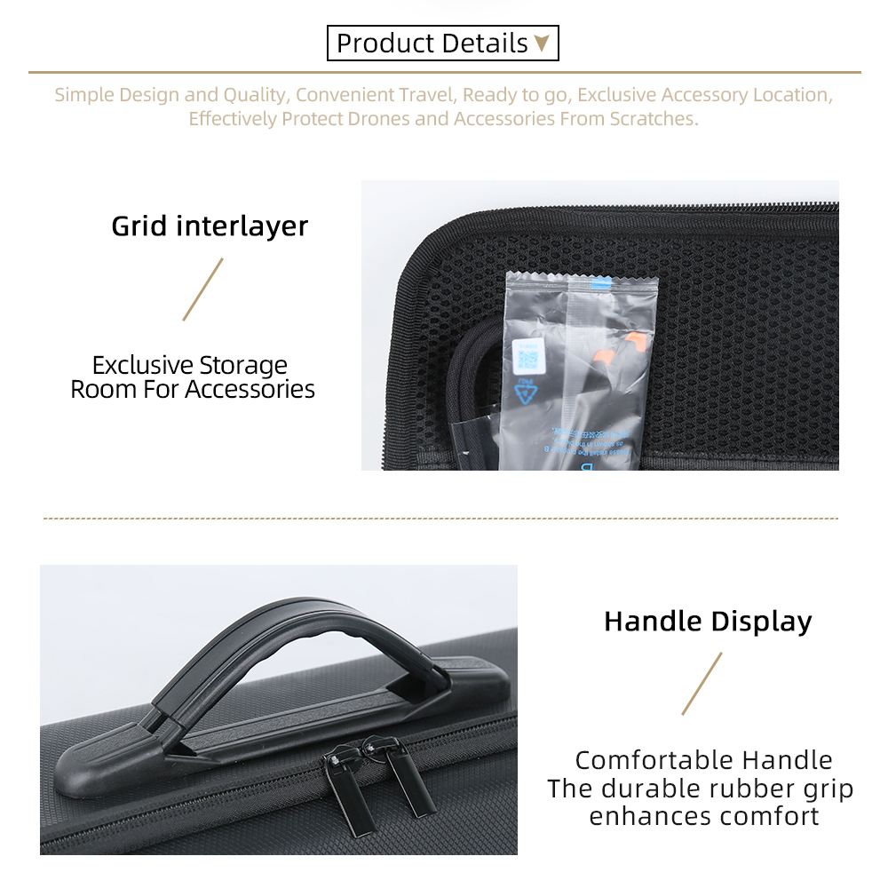 Storage Bag Carrying Case For  - đánh giá và giá Drone X1 Rc